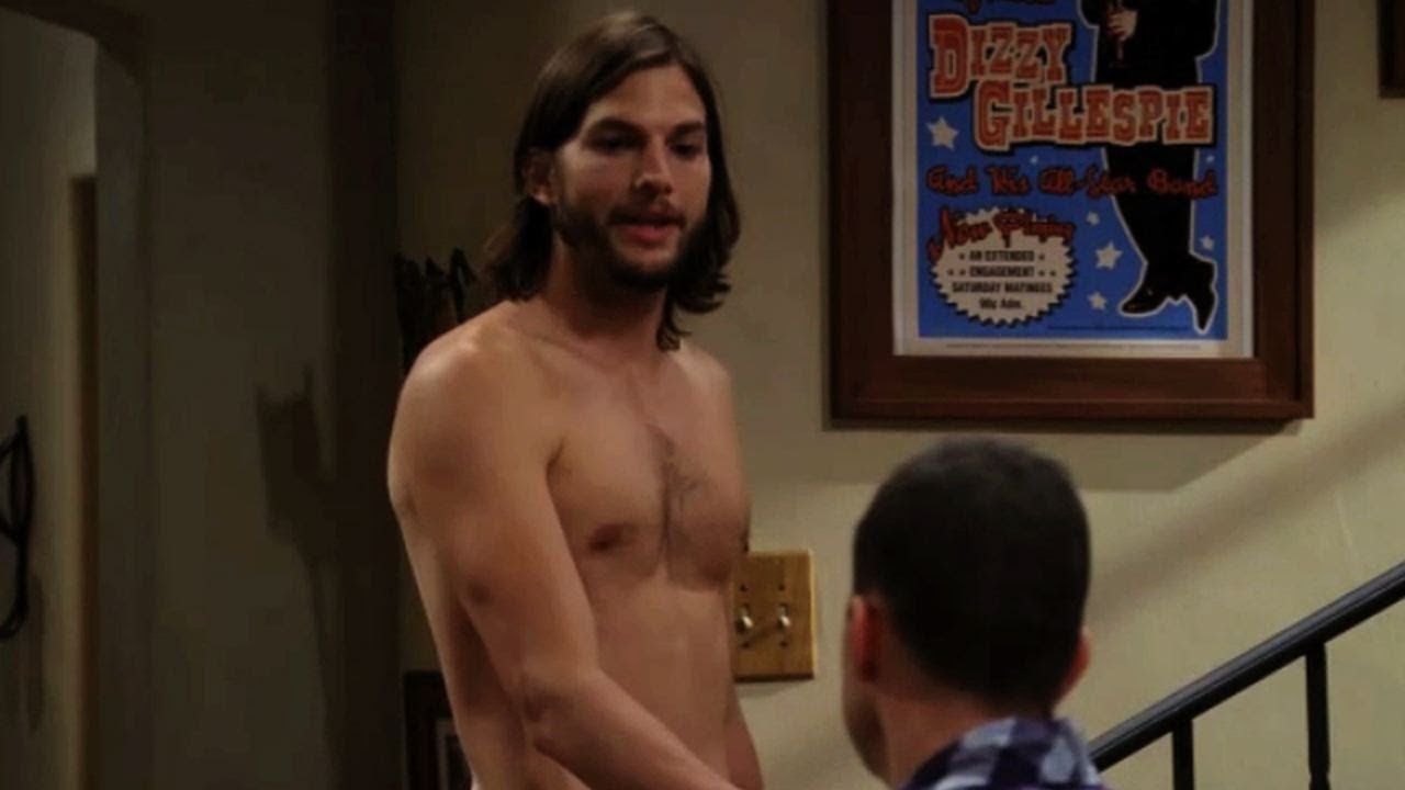Ashton Kutcher naked.