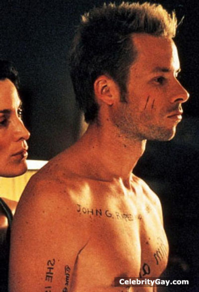 Guy Pearce’s nude shoots and shirtless scenes. 