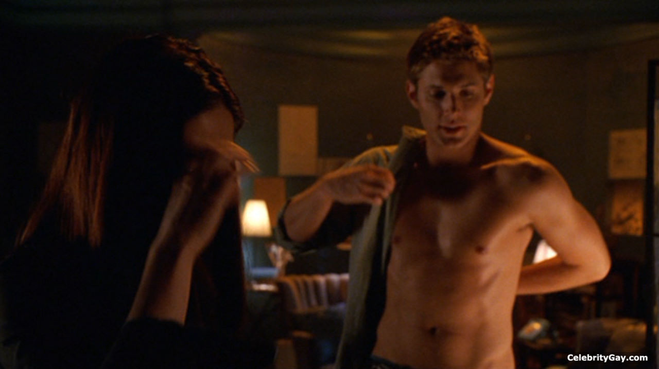 Jensen Ackles naked scenes from Supernatural. 