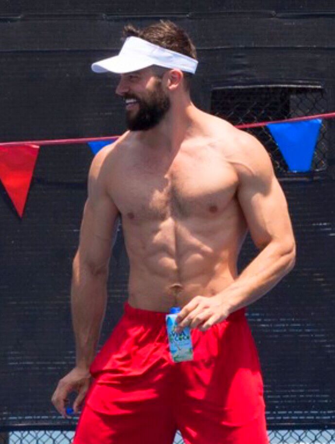 Shirtless Brant Daugherty pictures. 