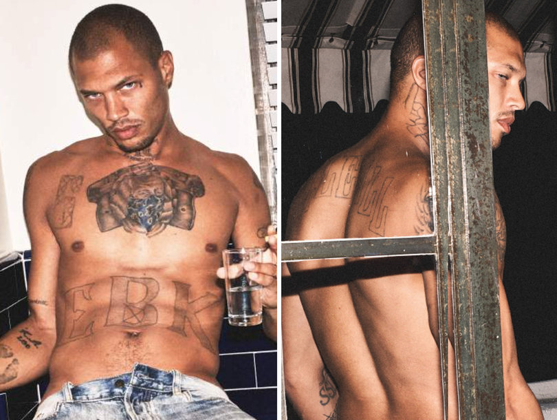 Nude Jeremy Meeks pictures. 