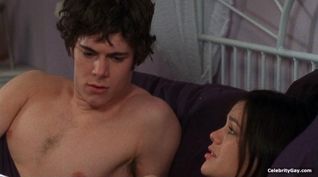 Nude Adam Brody pictures in high quality. 