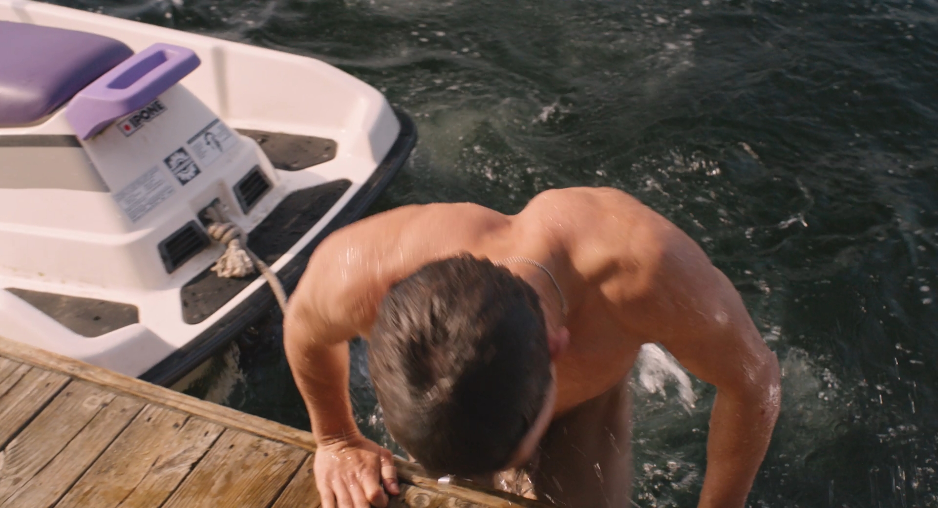 Naked Robert Sheehan screencaps from The Song of Sway Lake (2018). 