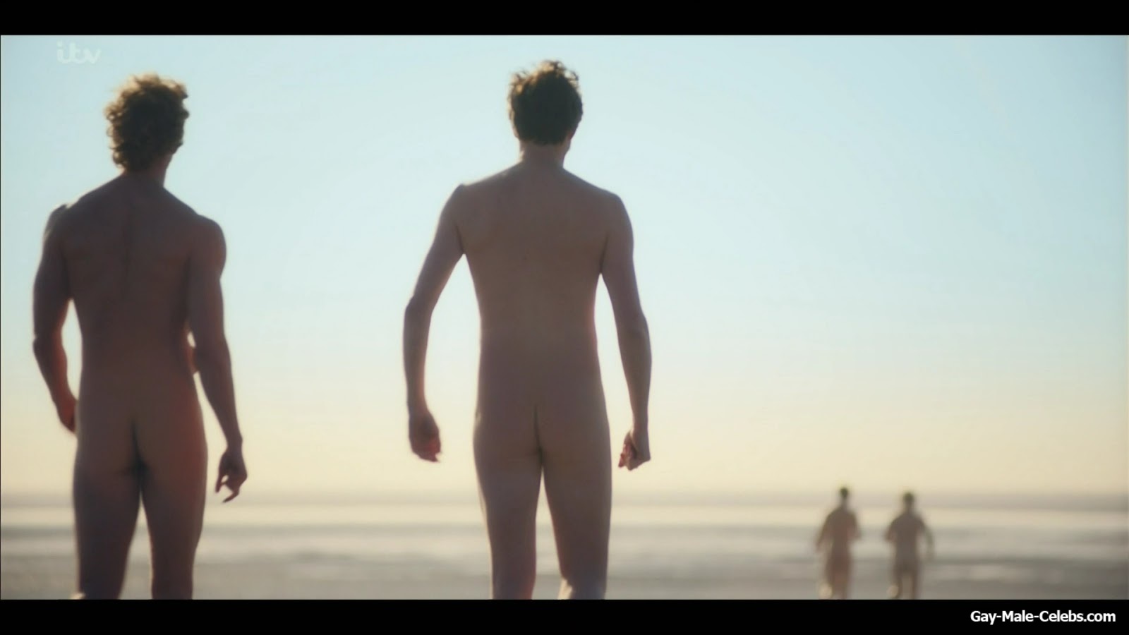 Kris Marshall & Jack Fox naked scene from Sanditon S01E01. 