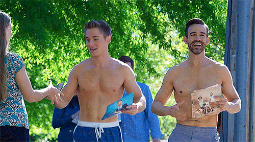 Michael Provost And Christopher Gorham Shirtless 1 Photo – The Male