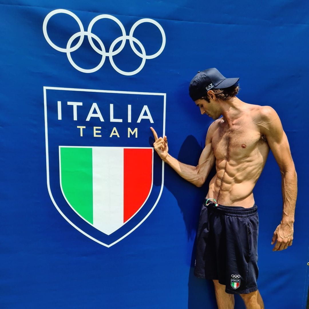Gianmarco Tamberi Shirtless (1 Photo)