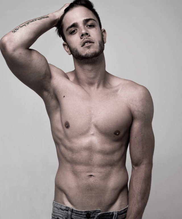 Luca Hänni Shirtless