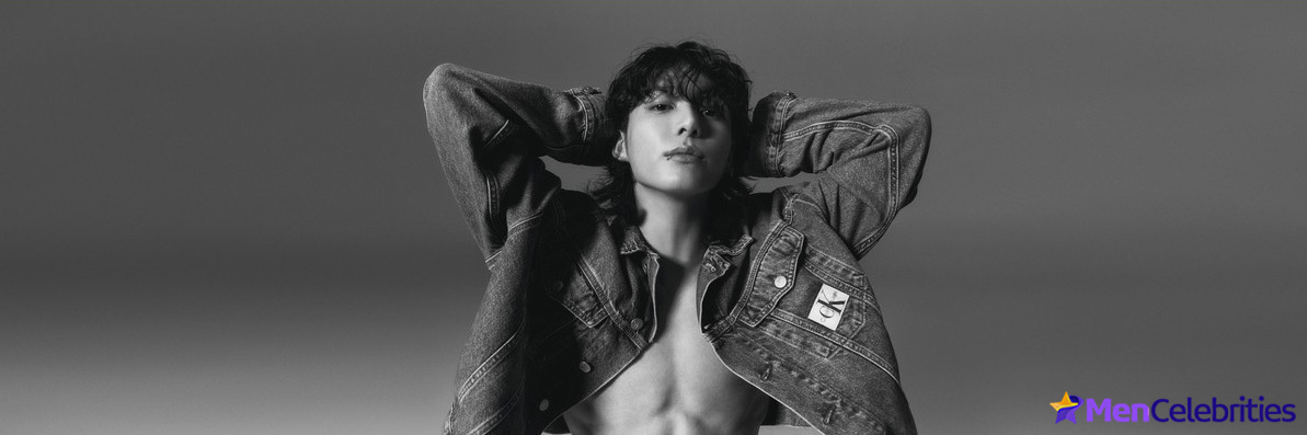 BTS singer Jung Kook poses for Calvin Klein