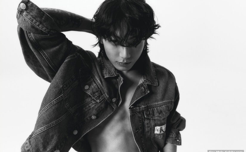 BTS Star Jung Kook Sexy Calvin Klein Photoshoot