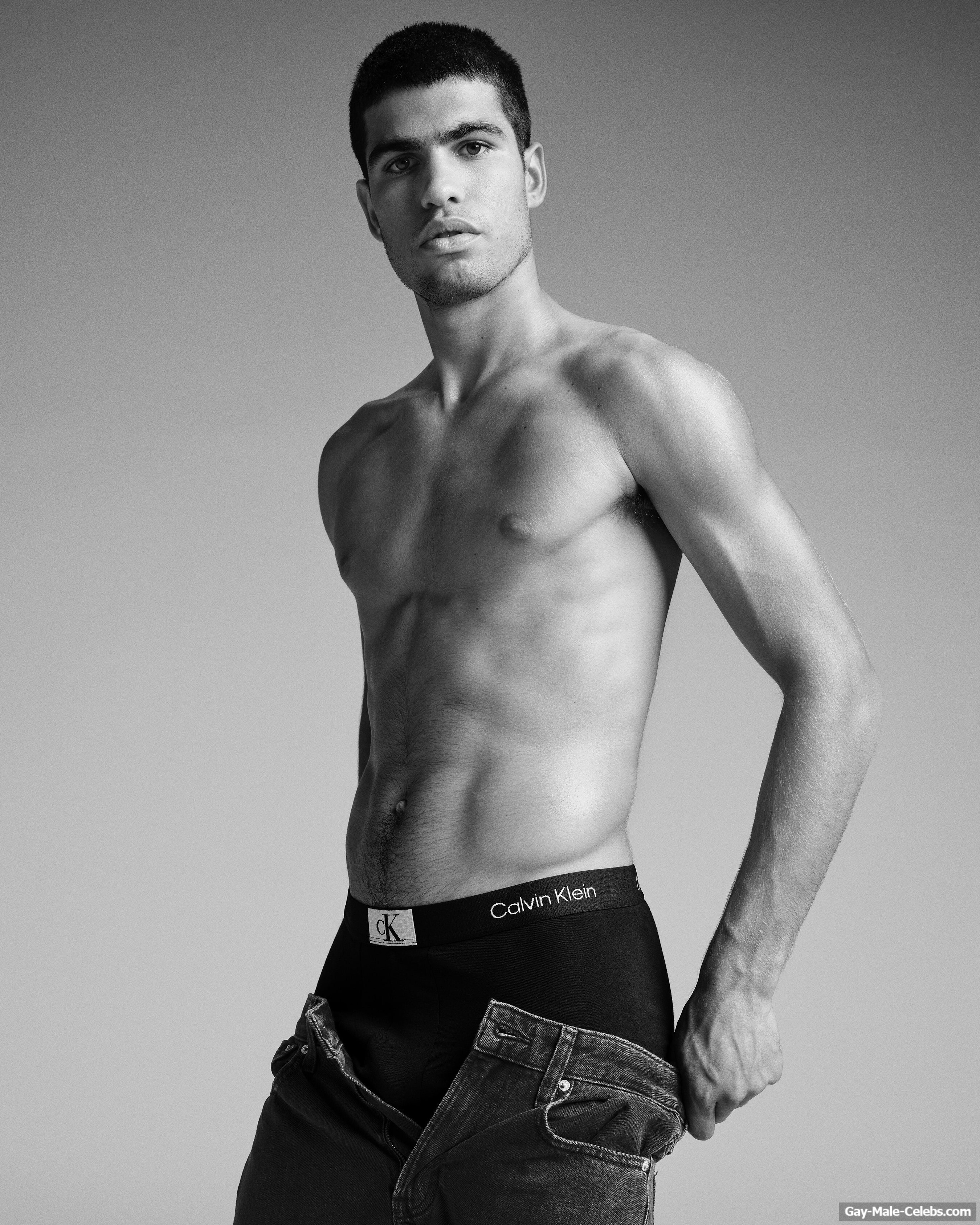 Carlos Alcaraz Shirtless And Bulge Underwear Photos