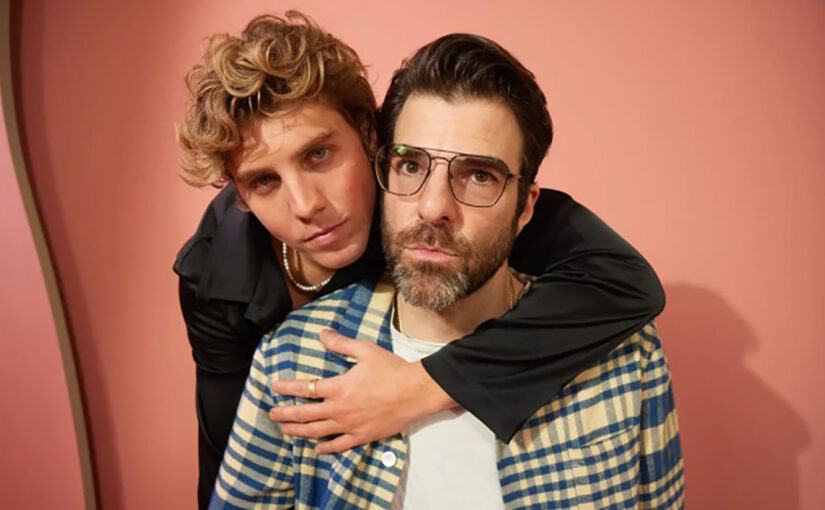 Lukas Gage & Zachary Quinto in raunchy gay comedy