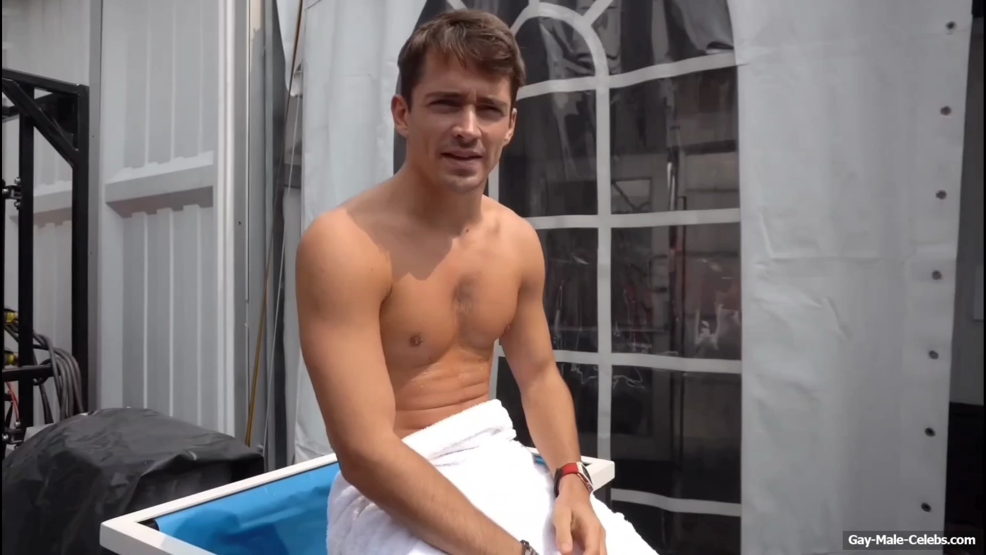 Charles Leclerc Great Bulge And Shirtless Photos