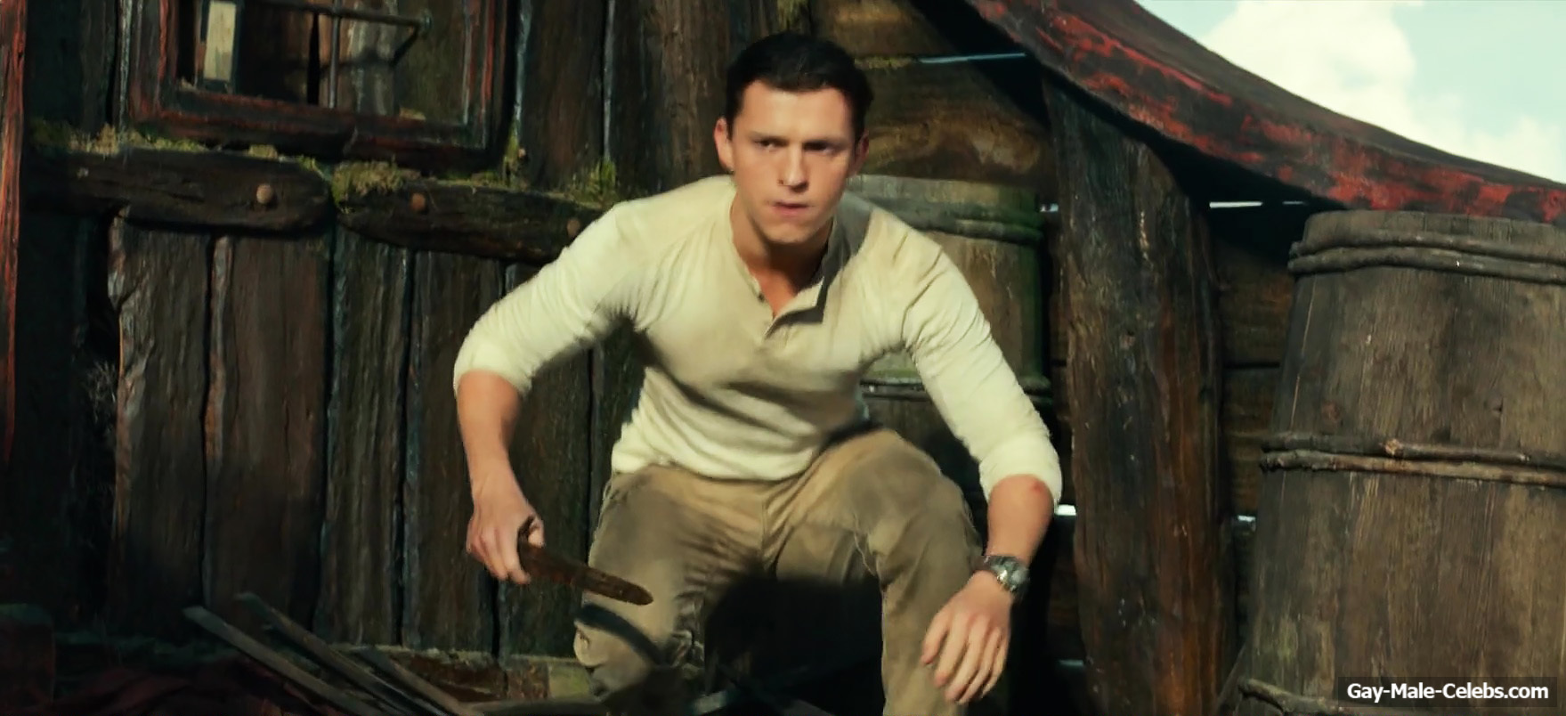 💓 Tom Holland Shirtless And Sexy In Uncharted The Men Men 