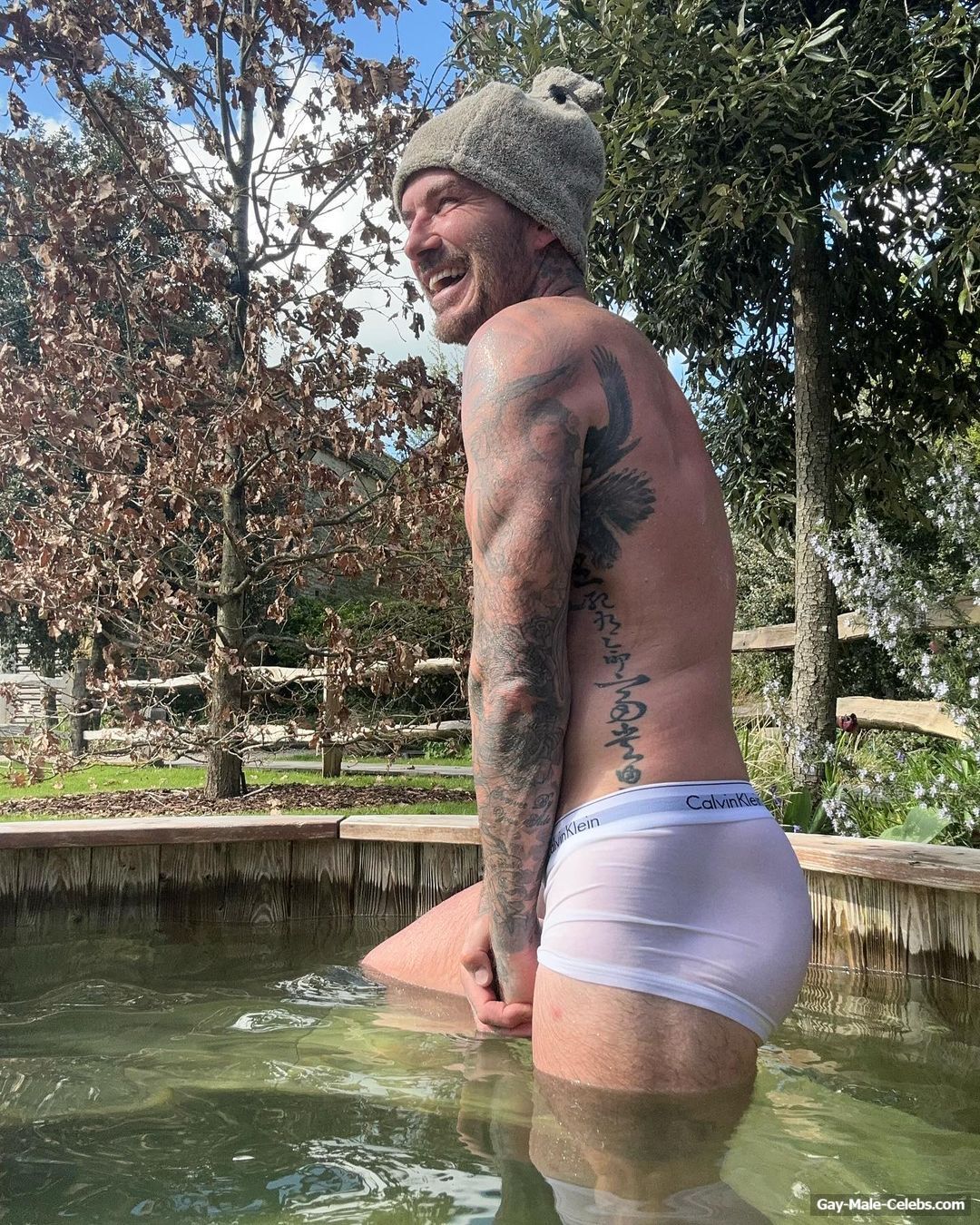 David Beckham Bare Ass And Underwear Pics
