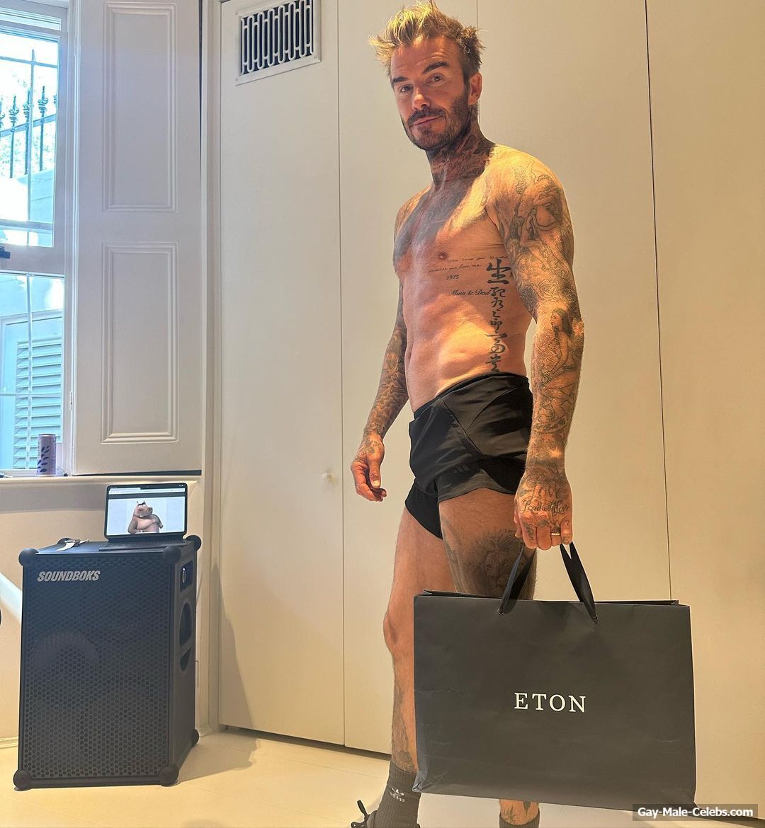 David Beckham Bare Ass And Underwear Pics
