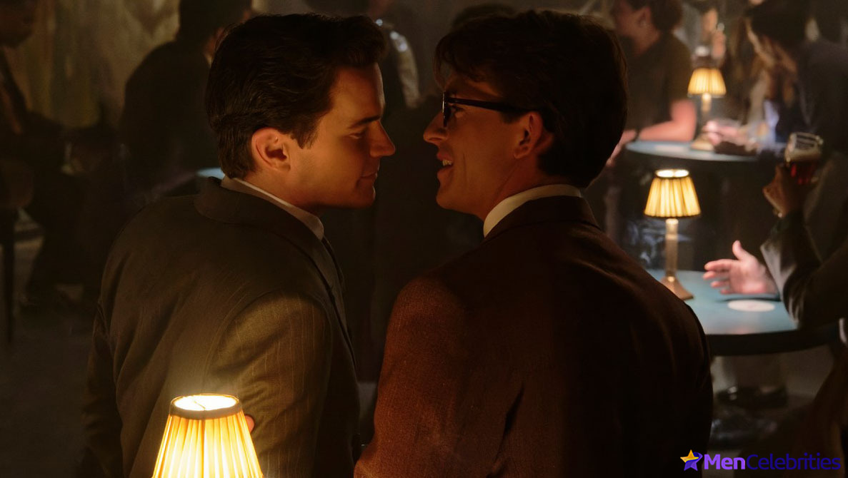 Matt Bomer and Jonathan Bailey became passionate lovers in new series