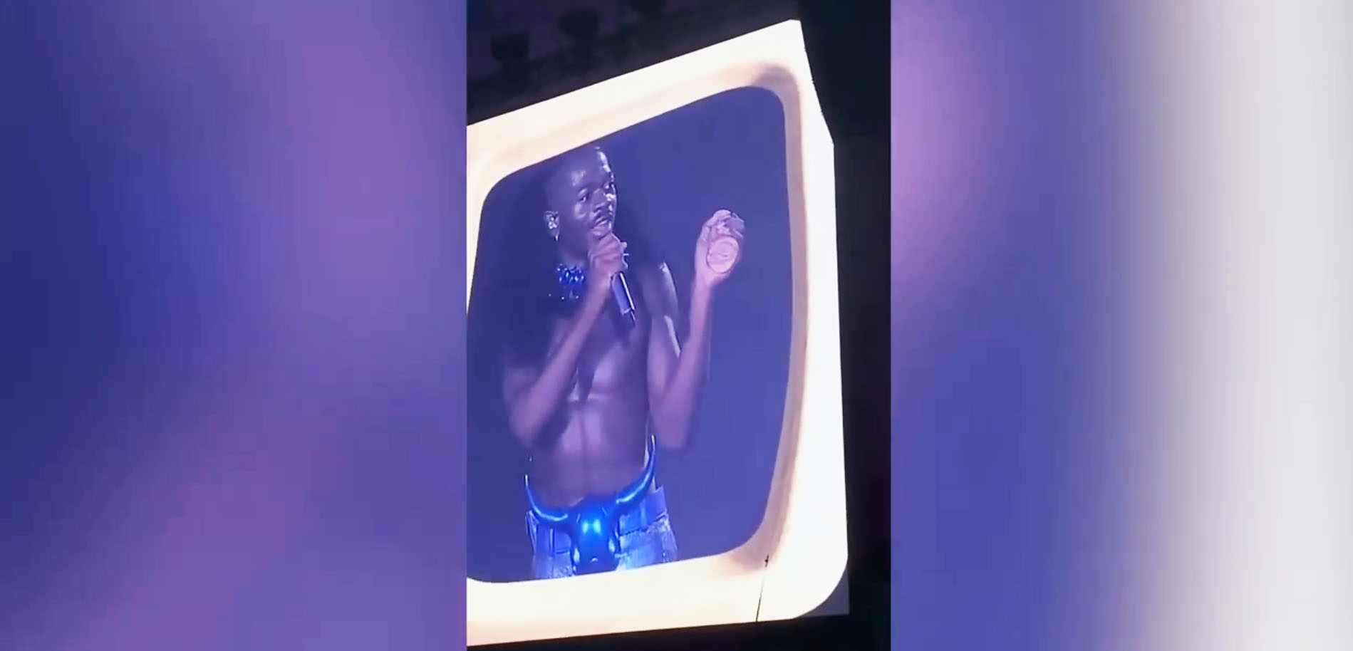 Lil Nas X almost got hurt by a sex toy