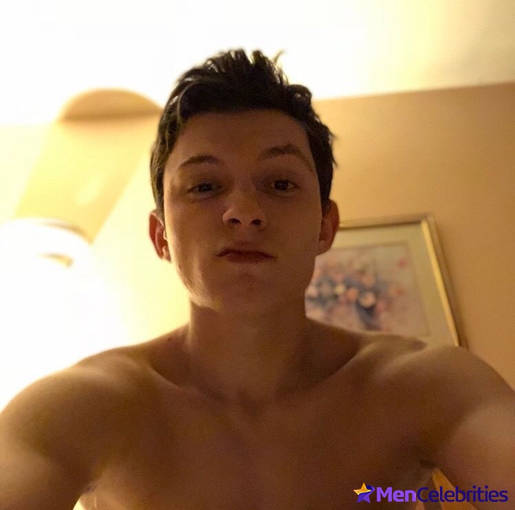 Tom Holland hacked nude selfie