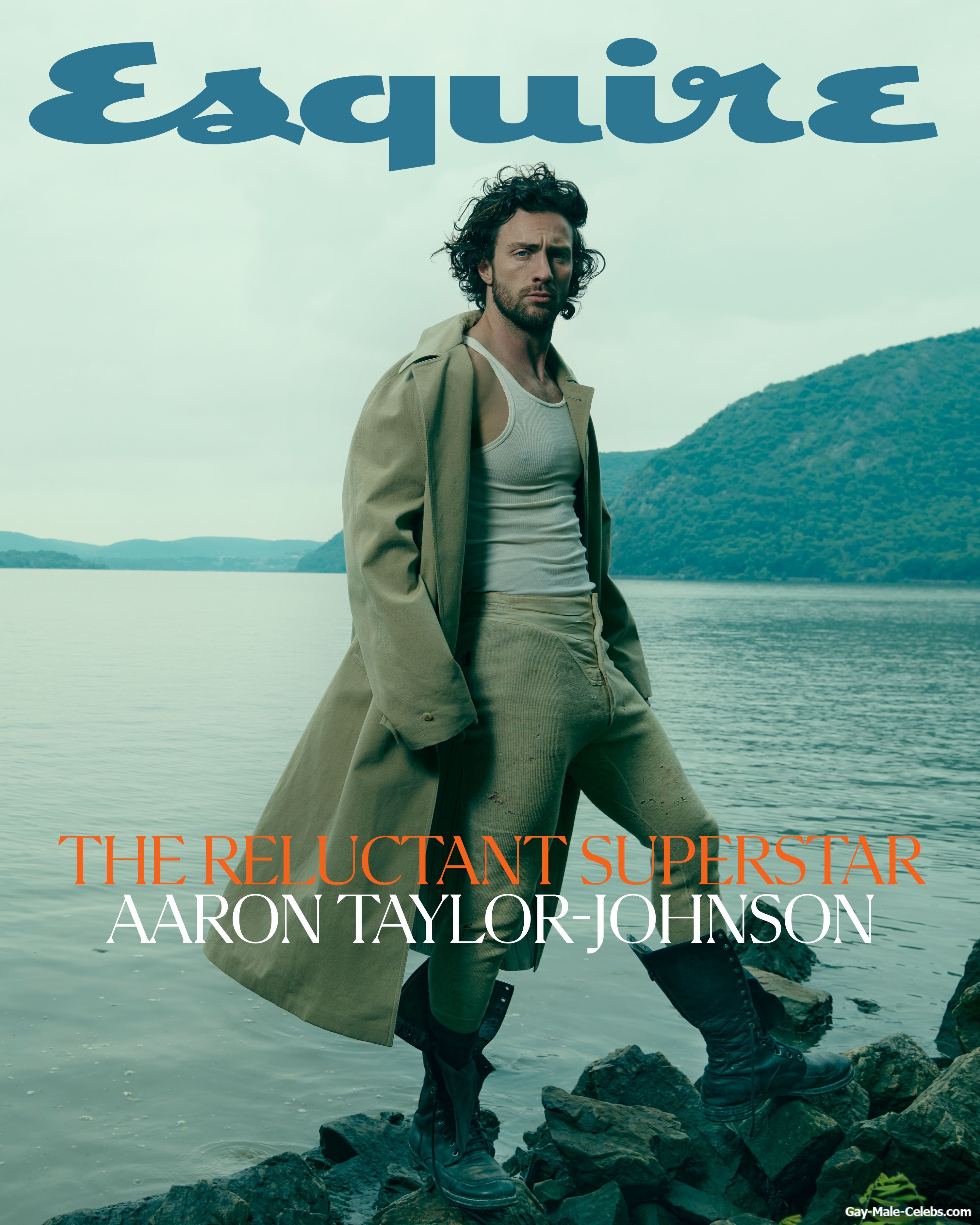 Aaron Johnson Shirtless And Sexy for Esquire