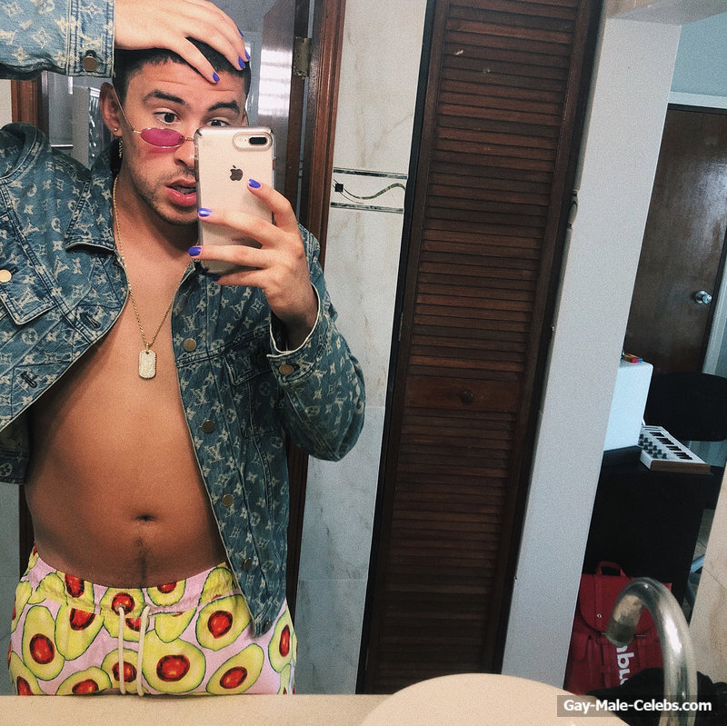 Bad Bunny Frontal Nude And Sexy Selfie Photos
