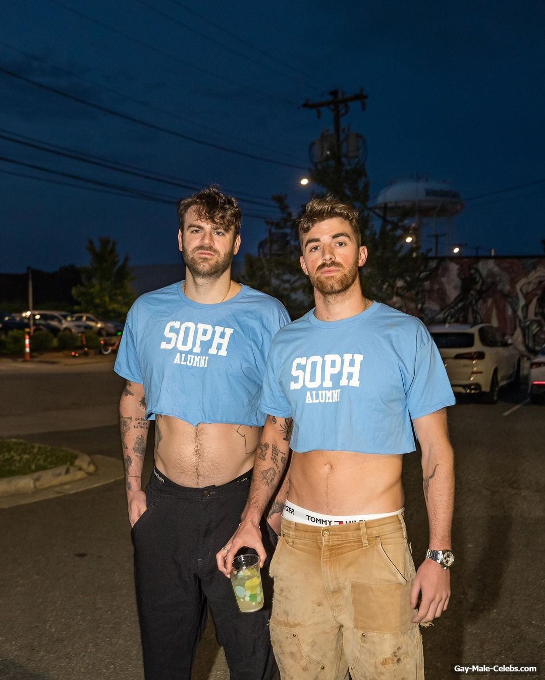 The Chainsmokers Shirtless And Bulge Underwear Pics