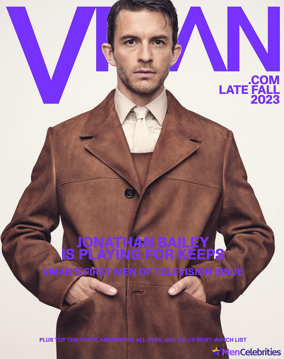 Jonathan Bailey’s Stylish Feature in V MAN Magazine