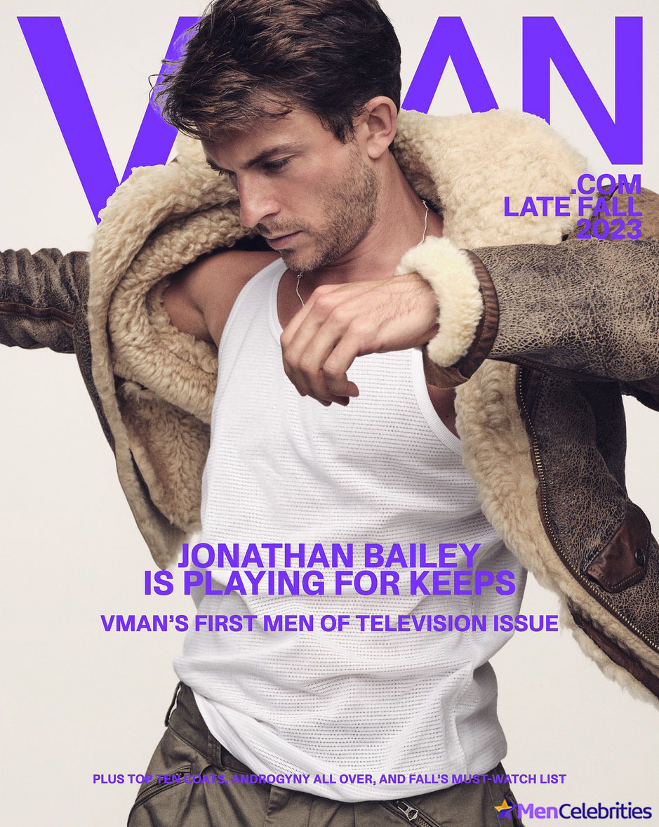Jonathan Bailey’s Stylish Feature in V MAN Magazine