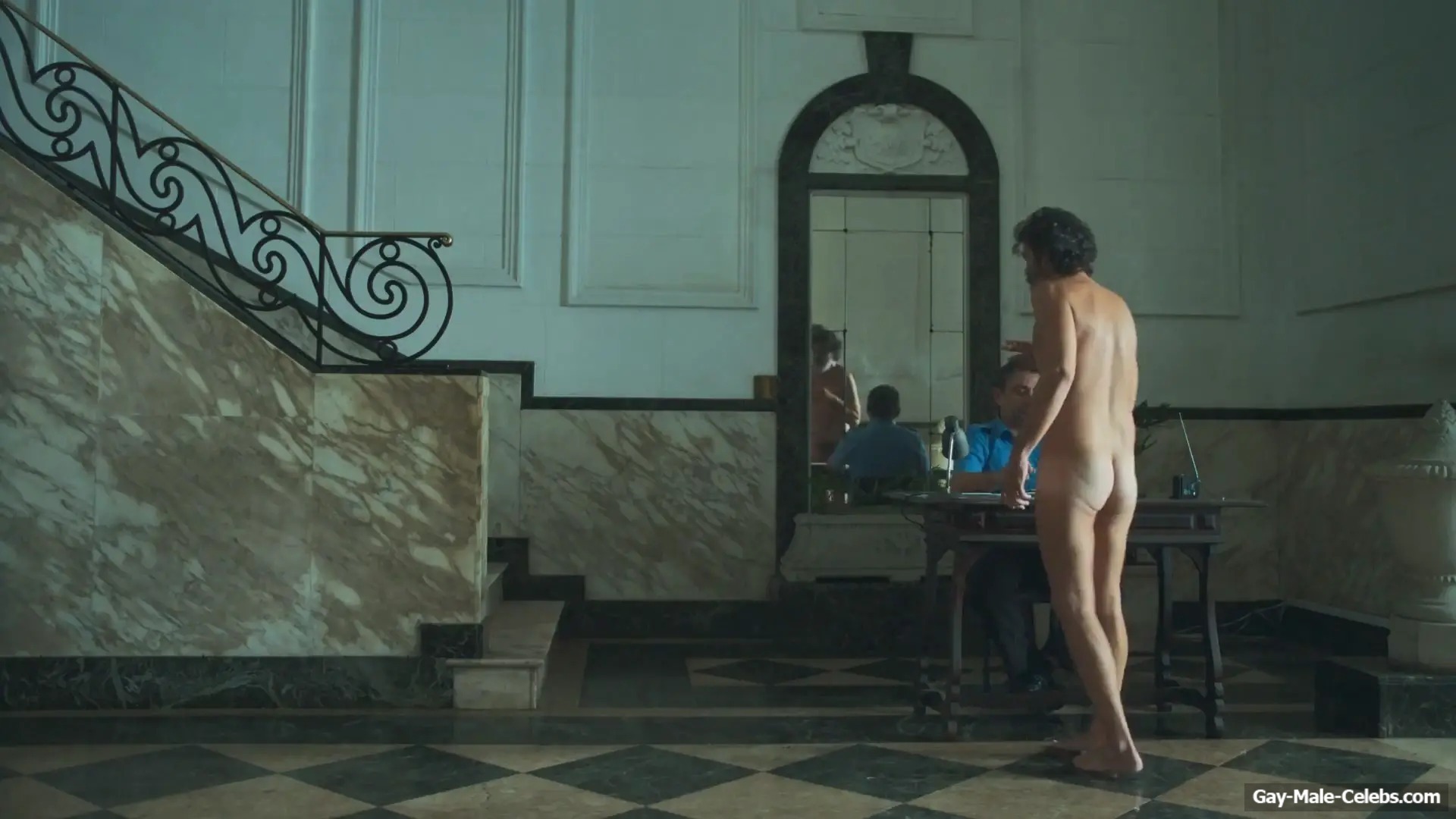 Bruno Mazzeo Frontal Nude Uncensored Scenes in FIM