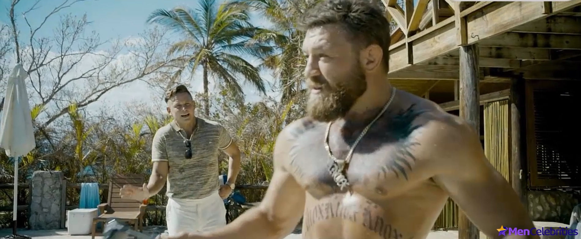 Conor Mcgregor Shows Off Nude Ass in Road House
