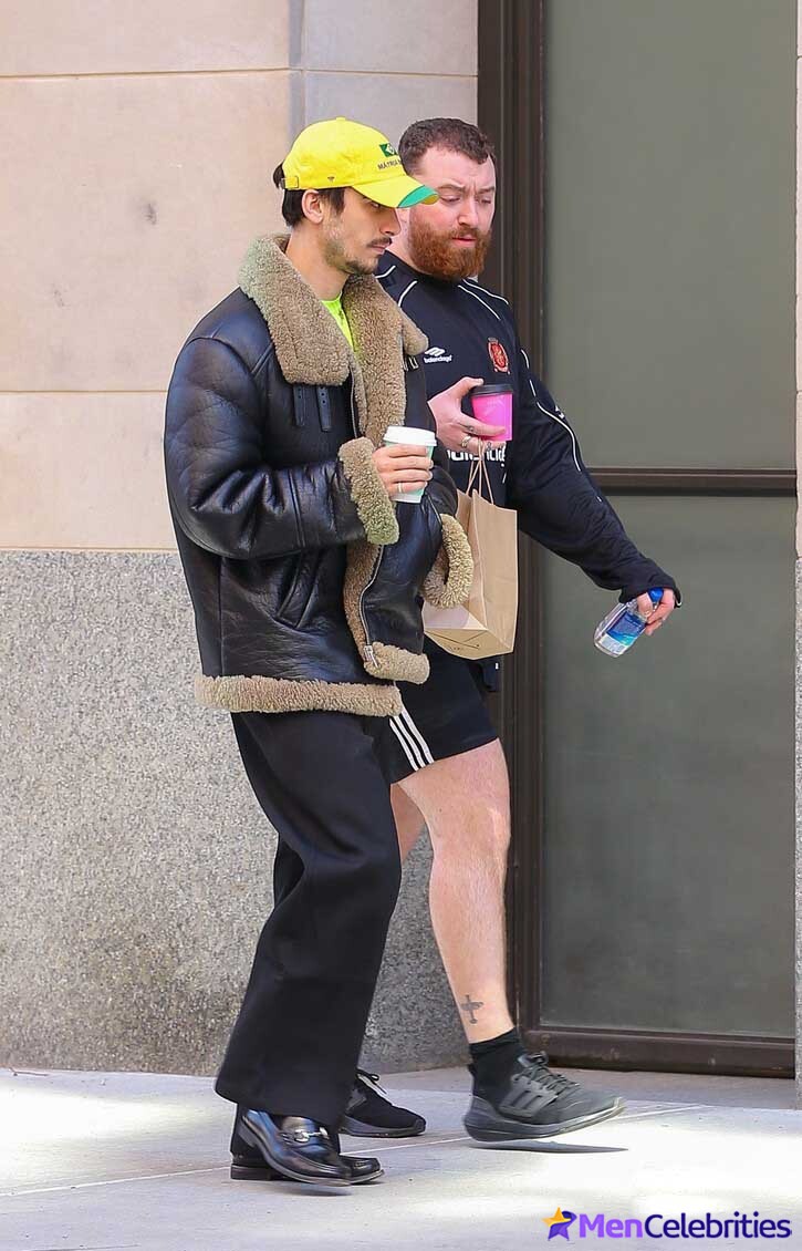 Sam Smith and Christian Cowan: A Cozy NYC Day Out