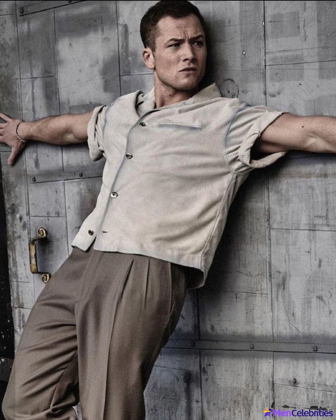 Taron Egerton bulge