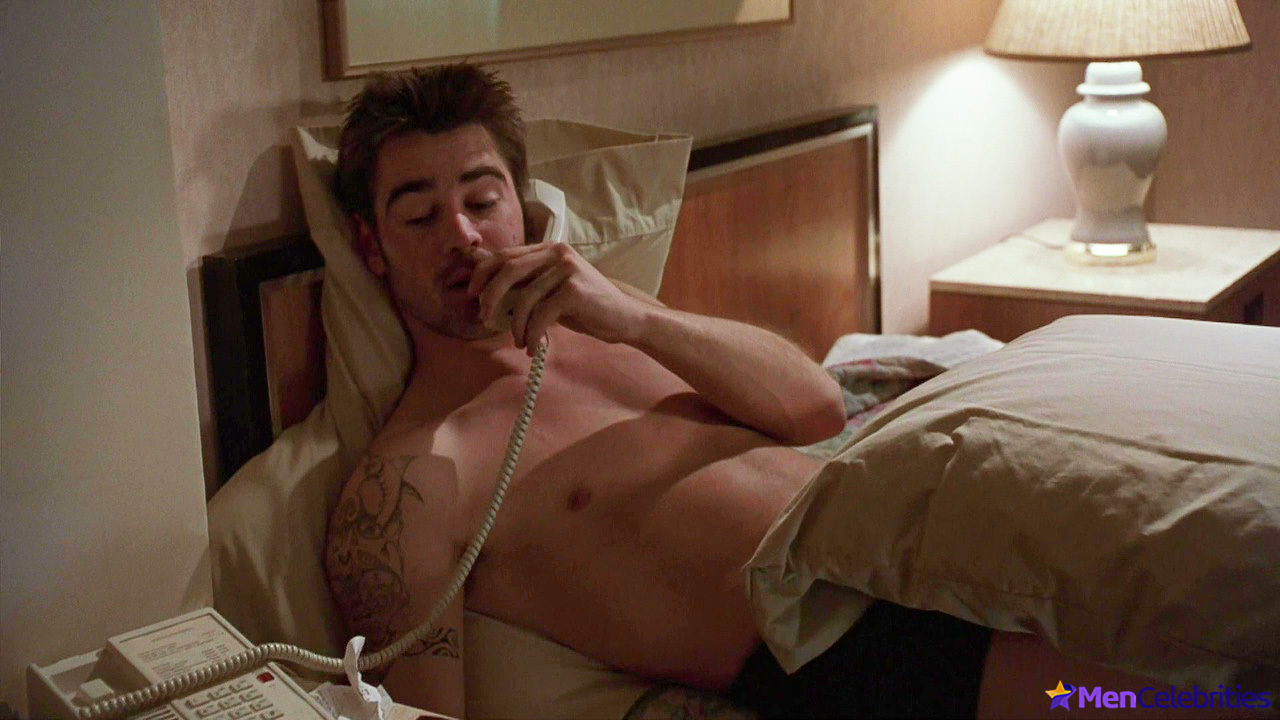 Colin Farrell shirtless scenes