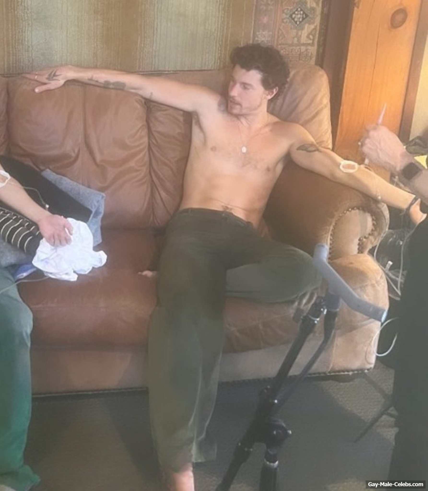 Shawn Mendes Naked Torso And Jeans Bulge Photos