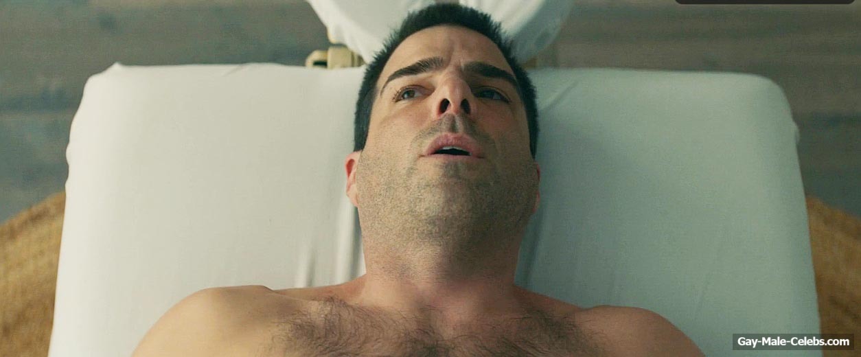 Zachary Quinto Nude And Jerk Off in Down Low