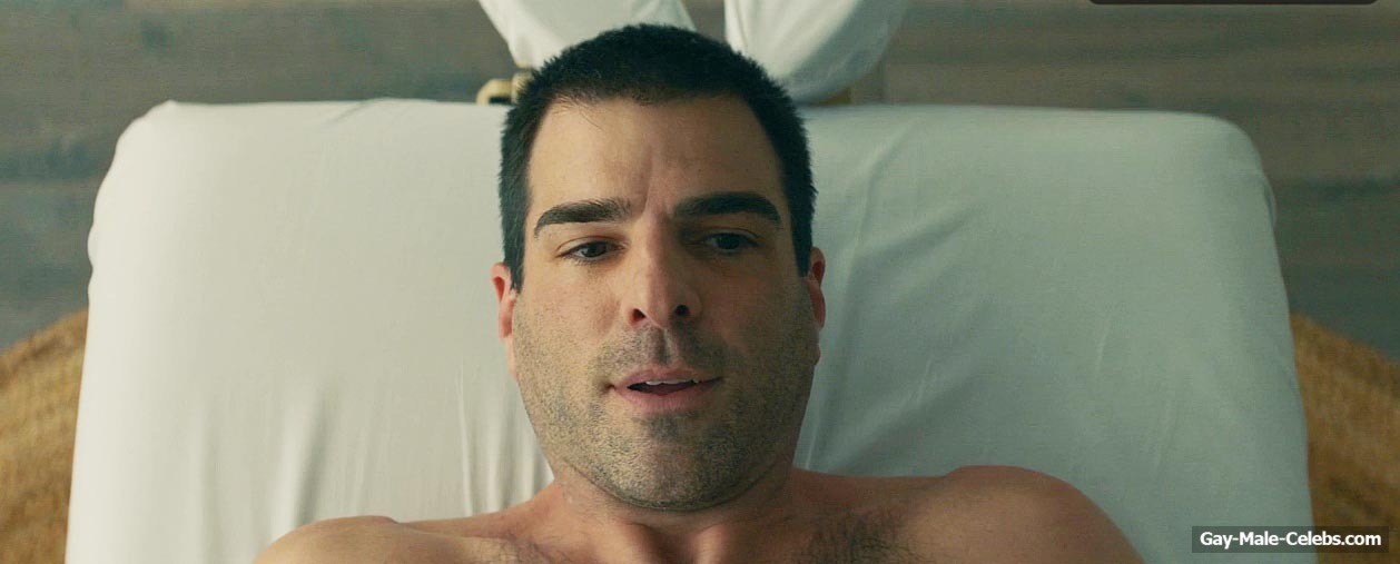 Zachary Quinto Nude And Jerk Off in Down Low