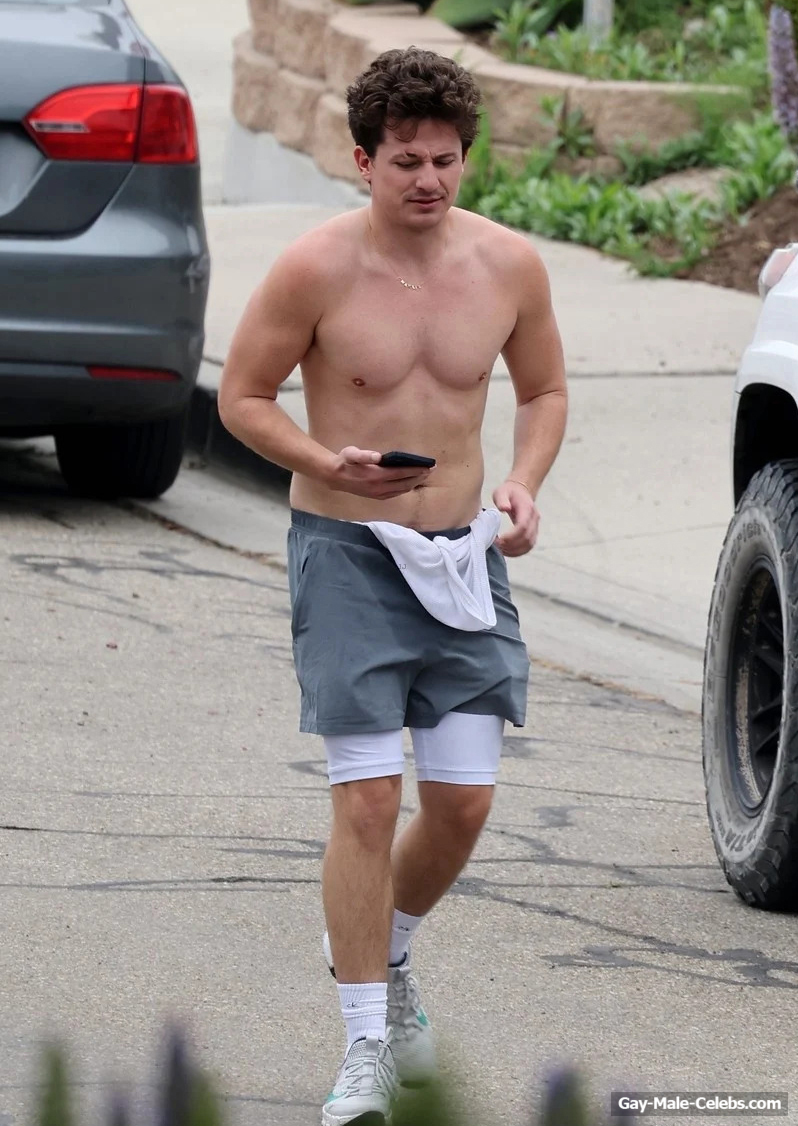 Charlie Puth Exposed His Torso After Jogging