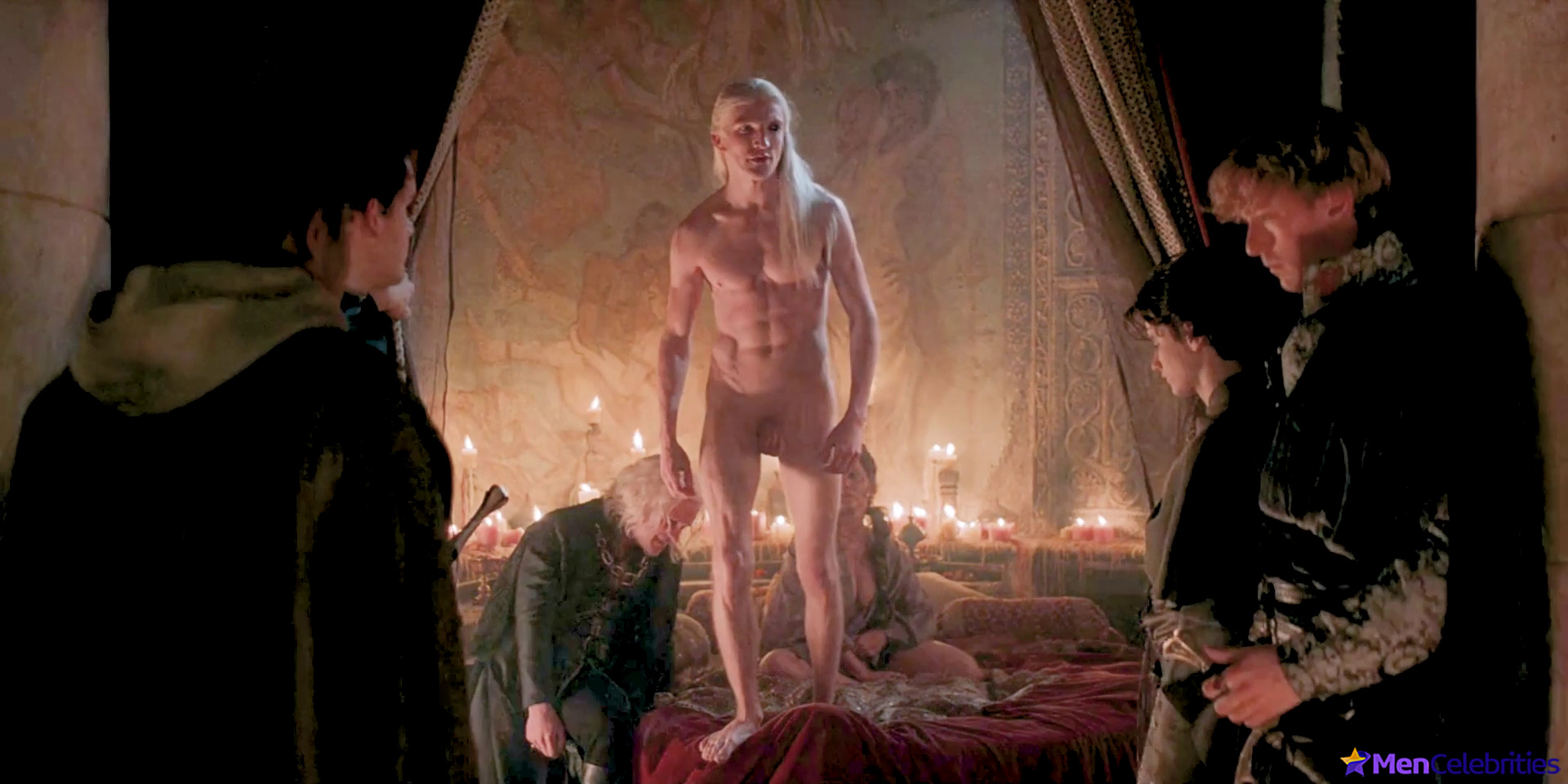 Ewan Mitchell Exposed Penis Uncensored in House Of The Dragon