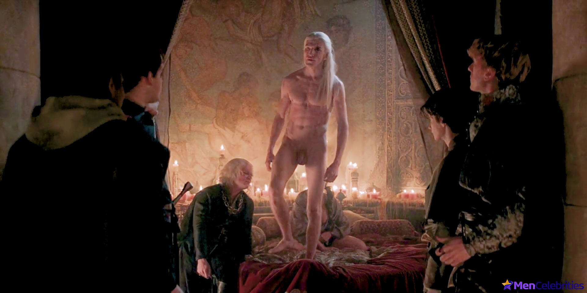 Ewan Mitchell Exposed Penis Uncensored in House Of The Dragon