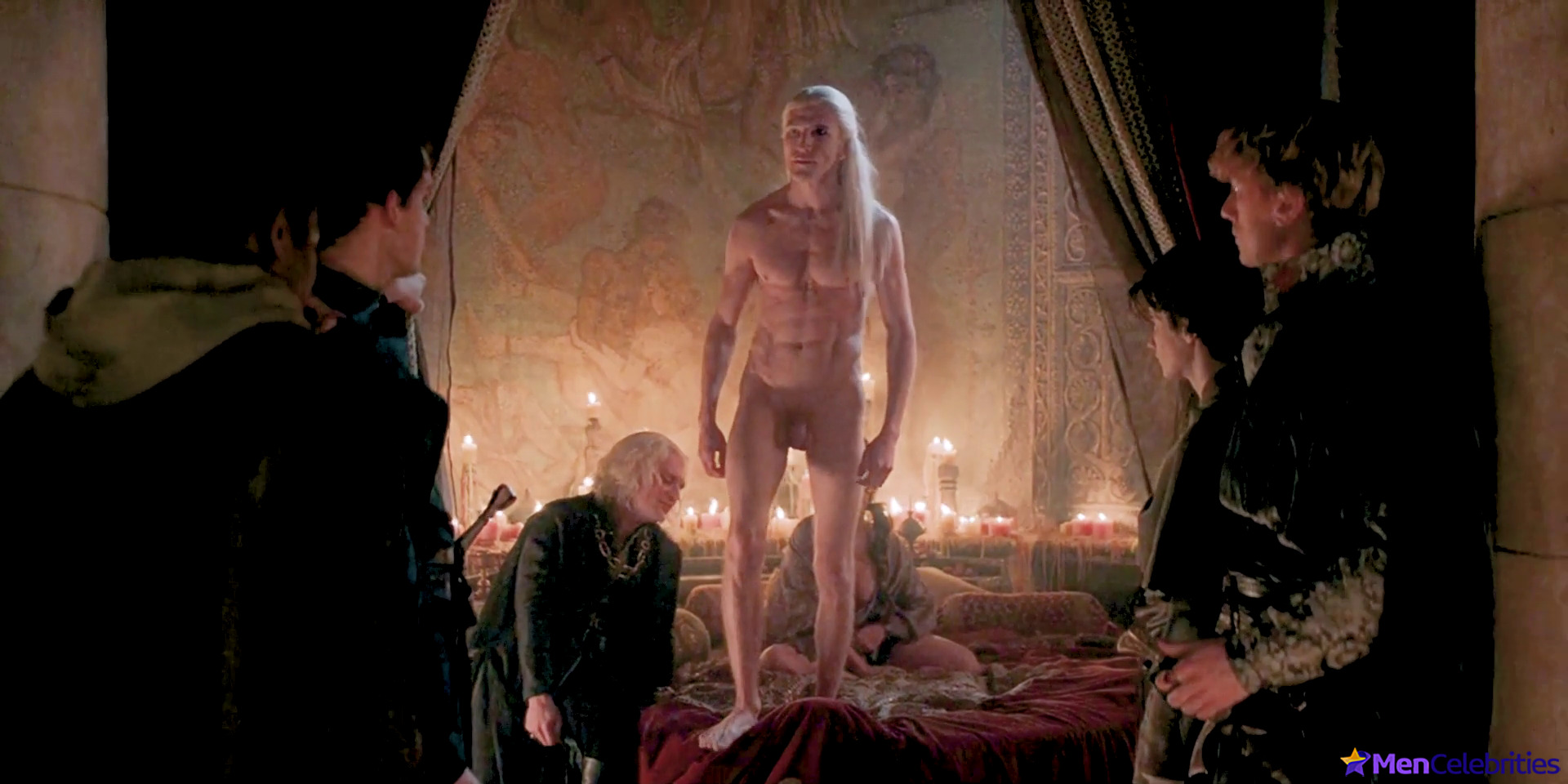 Ewan Mitchell Exposed Penis Uncensored in House Of The Dragon