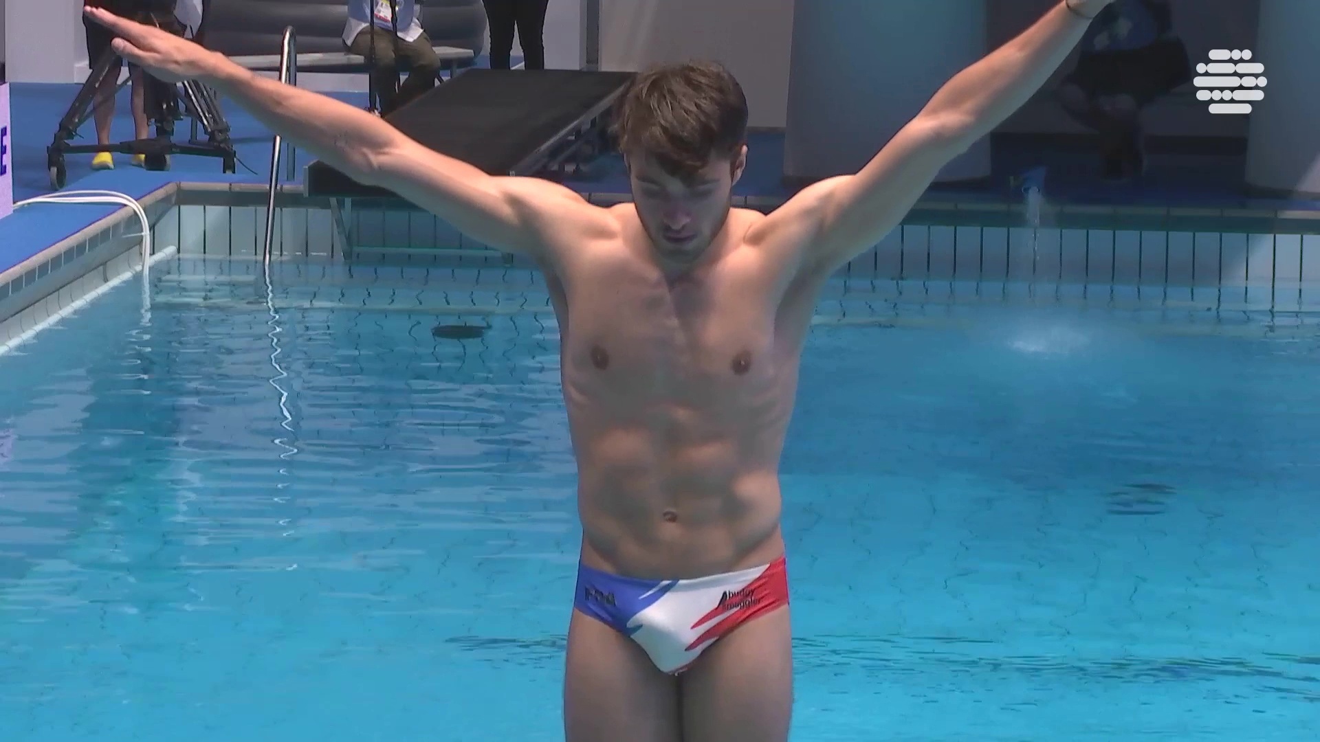 🔴 French Olympic Diver Jules Bouyer Sets Internet Ablaze with His Bulge!