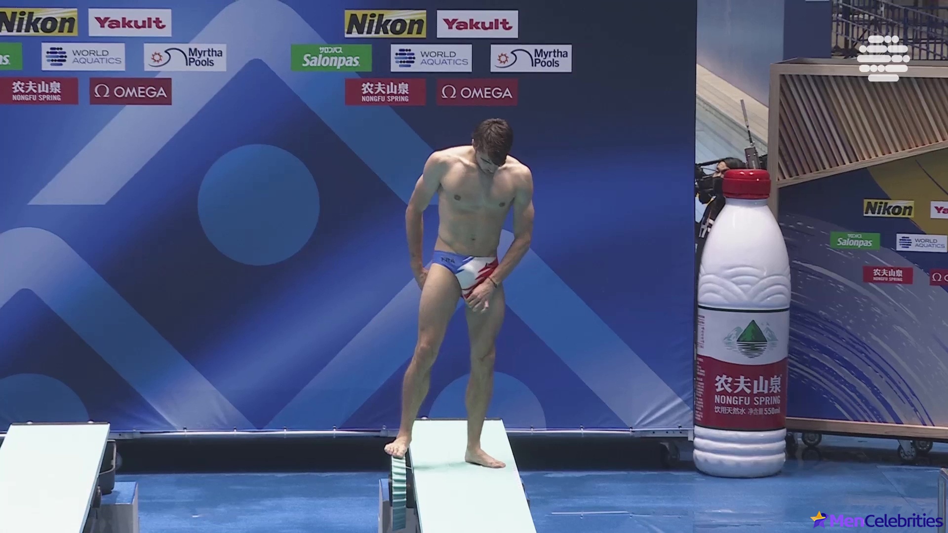 French Olympic Diver Jules Bouyer Sets Internet Ablaze with His Bulge!