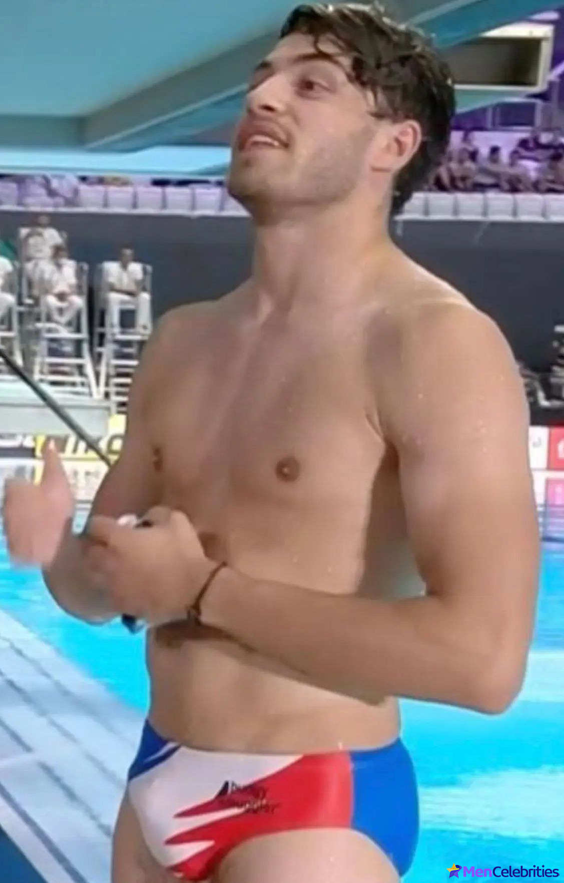 French Olympic Diver Jules Bouyer Sets Internet Ablaze with His Bulge!