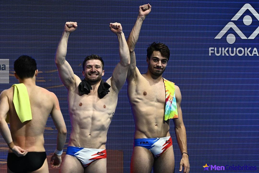 French Olympic Diver Jules Bouyer Sets Internet Ablaze with His Bulge!