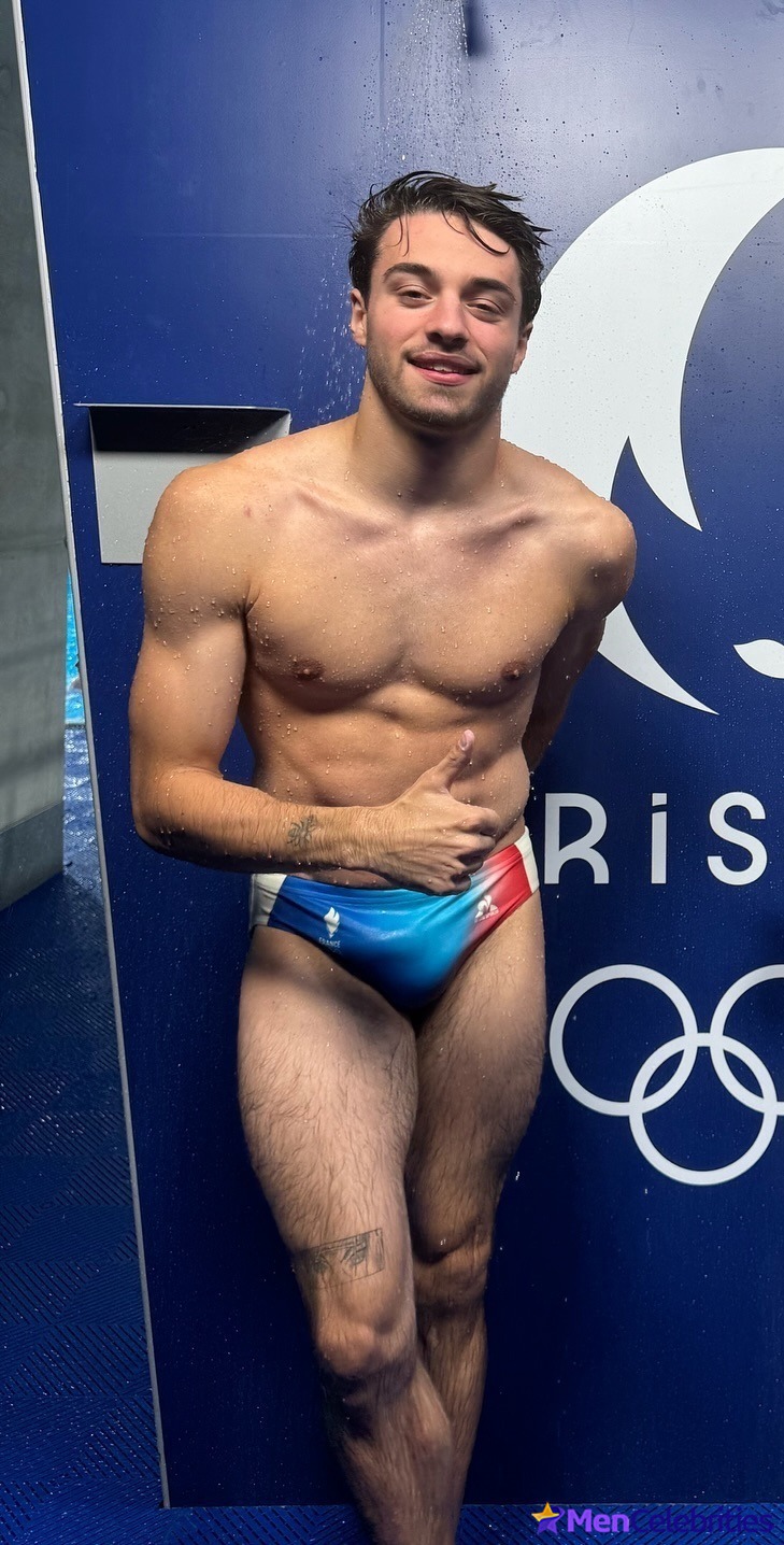 French Olympic Diver Jules Bouyer Sets Internet Ablaze with His Bulge!