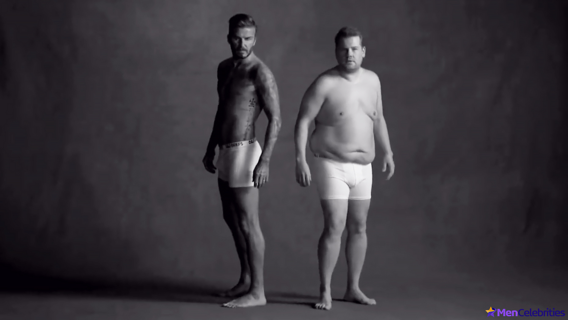 James Corden bulge