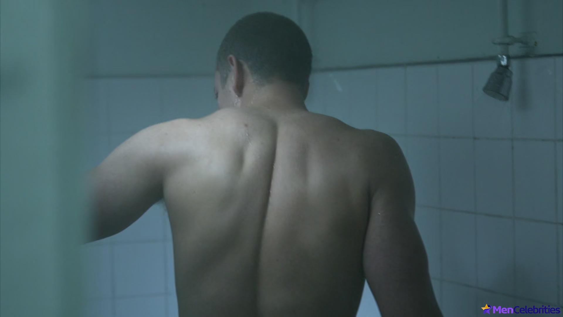 Tom Hopper nude shower