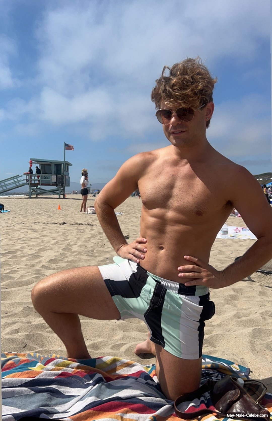 Garrett Clayton big bulge