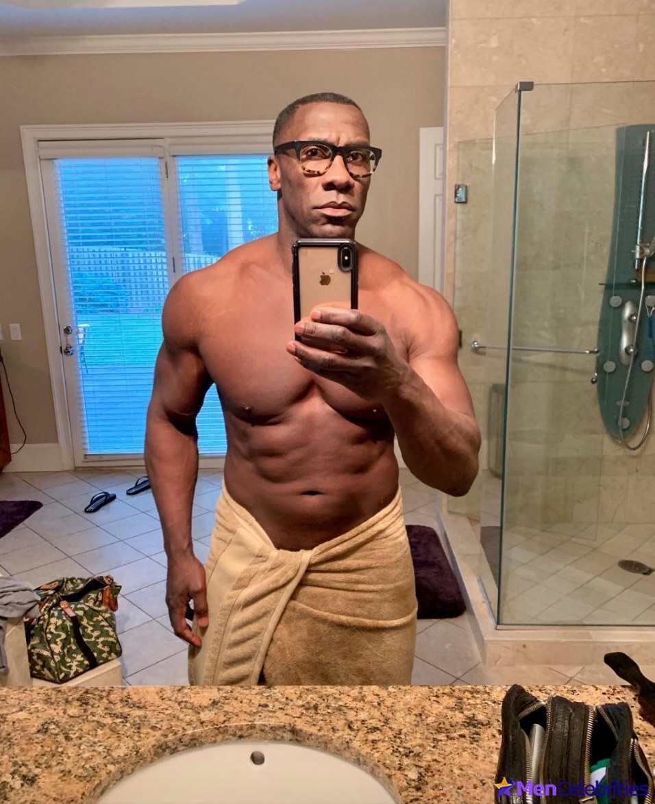 Shannon Sharpe frontal nude