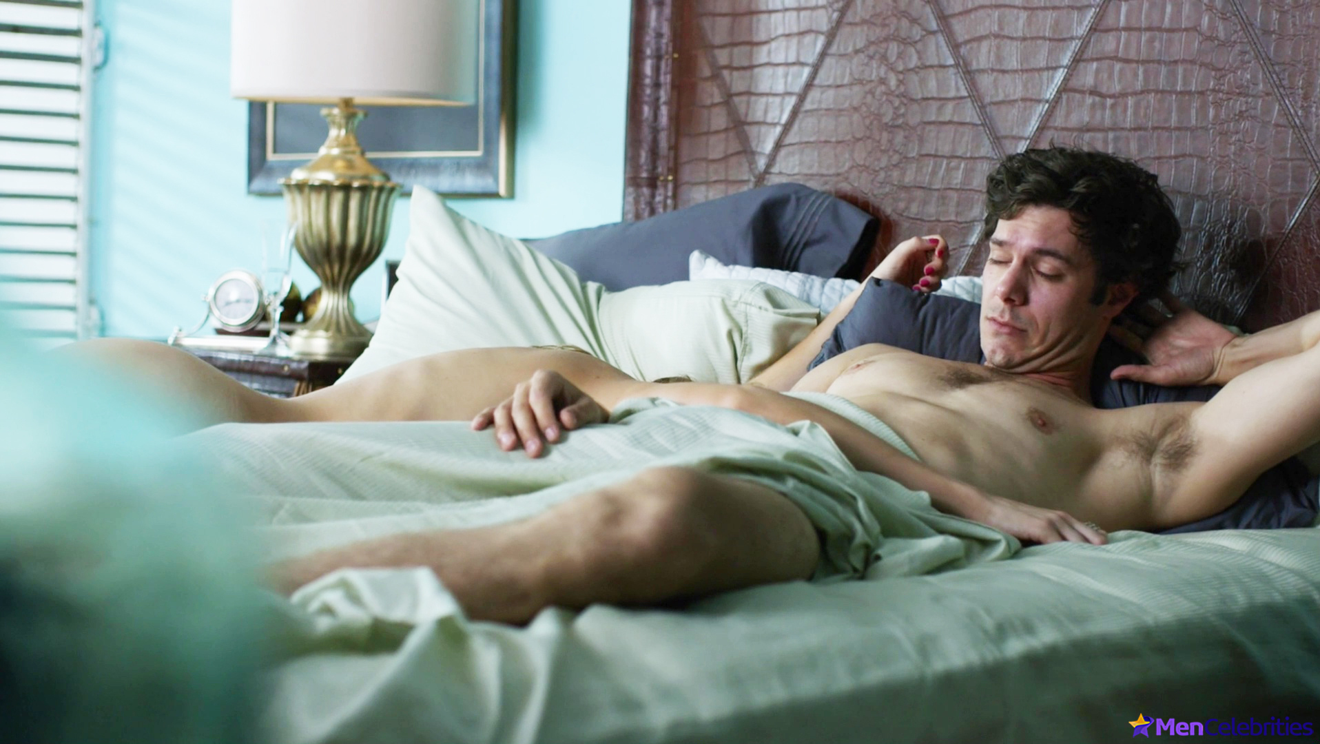 Adam Brody penis erect