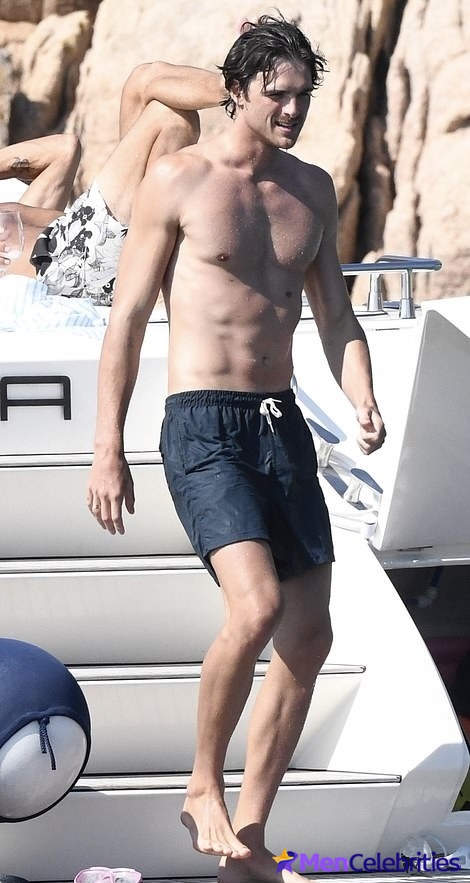 Jacob Elordi Flaunts Abs and Enjoys Italian Vibe